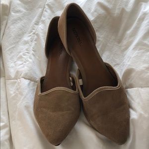 • Merona • D’orsay Suede Flats •